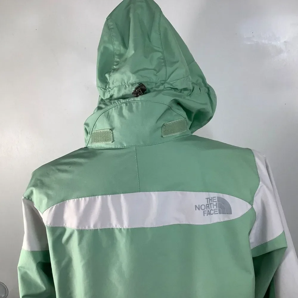 The North Face Jacket‎ Hydrenalite Windproof Breathable fits Small Hood Green